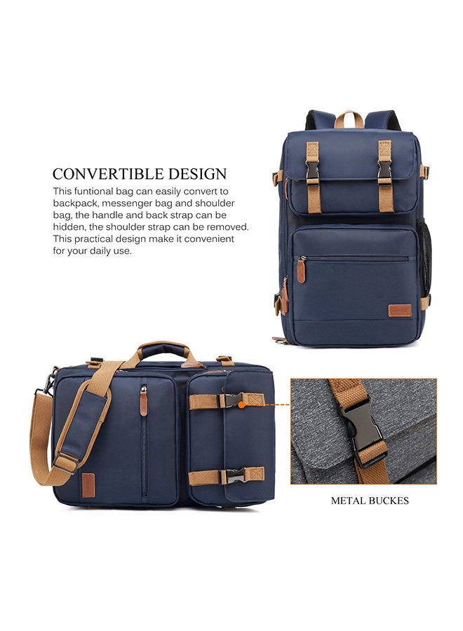 CoolBELL Convertible Multi-Functional Laptop Briefcase Blue - Image 2