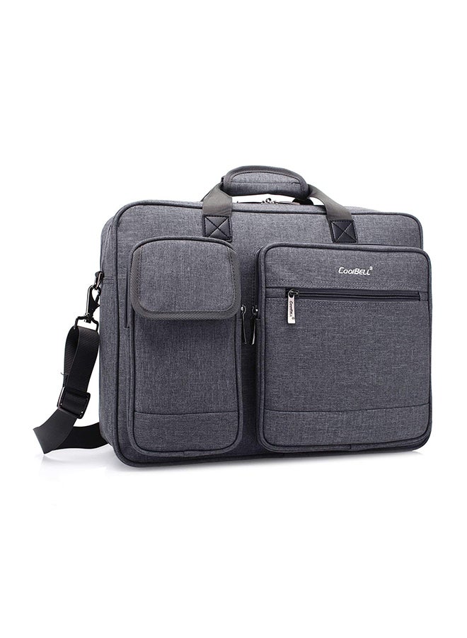 CoolBELL Multicompartment Laptop Bag Grey - Image 4