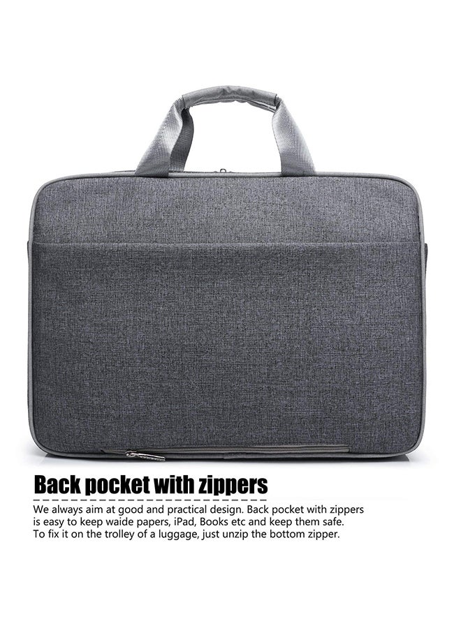 CoolBELL Multicompartment Laptop Bag With Strap Grey  - Image 2