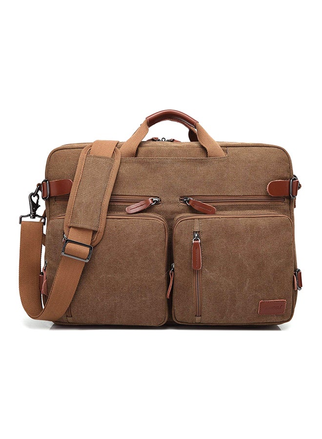 CoolBELL Convertible Multi-Functional Laptop Briefcase Khaki  - Image 1
