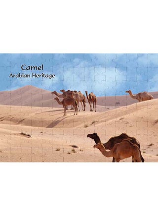Dubai Souvenir Puzzle Camel Arabian Heritage MCA 0003 - v1541009831/N19507993A_1