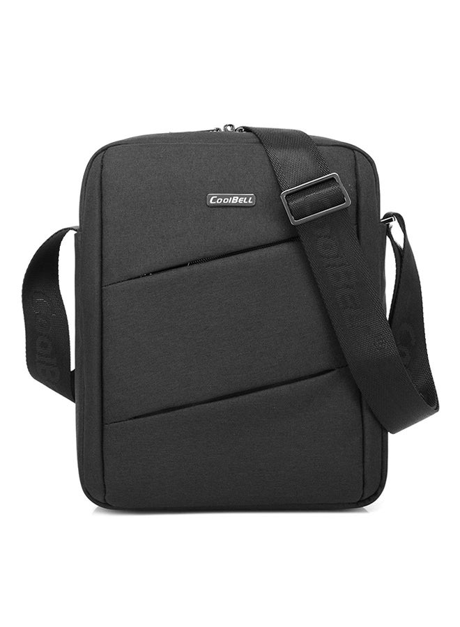 CoolBELL Laptop Crossbody Bag Black 
