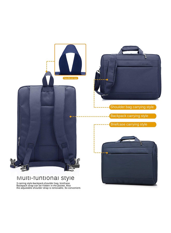 CoolBELL Convertible Multi-Functional Laptop Briefcase Blue - Image 2