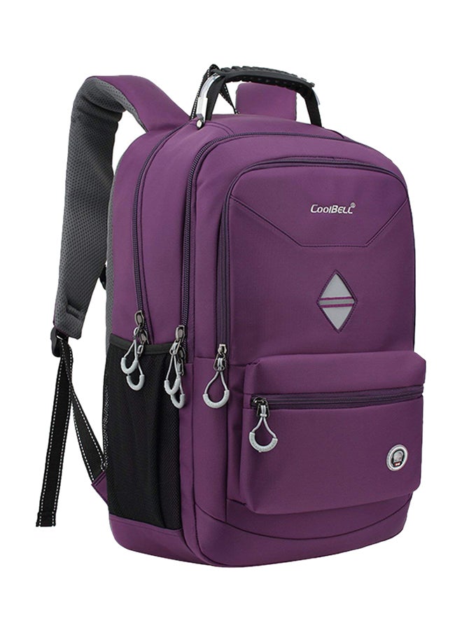 CoolBELL 15.6 Inch Laptop Bag Purple - Image 1
