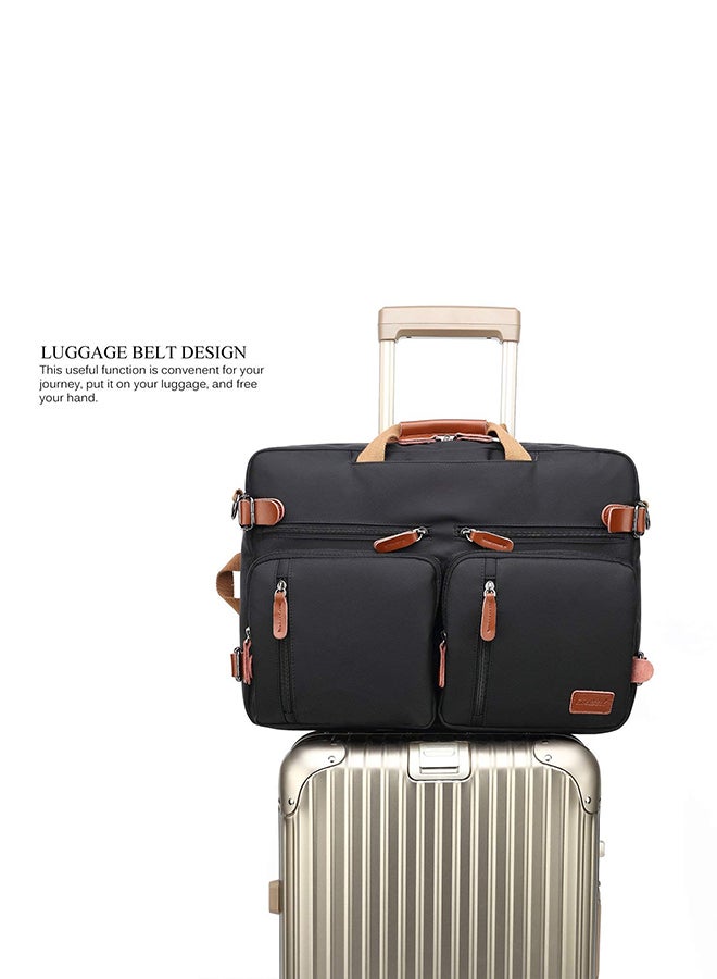 CoolBELL Convertible Multi-Functional Laptop Briefcase Black  - Image 4