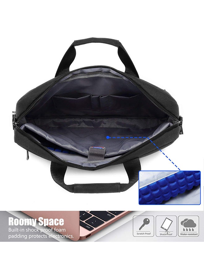 CoolBELL Multicompartment Laptop Bag Black  - Image 4