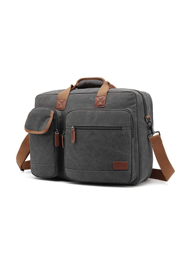 CoolBELL 17.3 Inch Laptop Briefcase Grey - Image 2