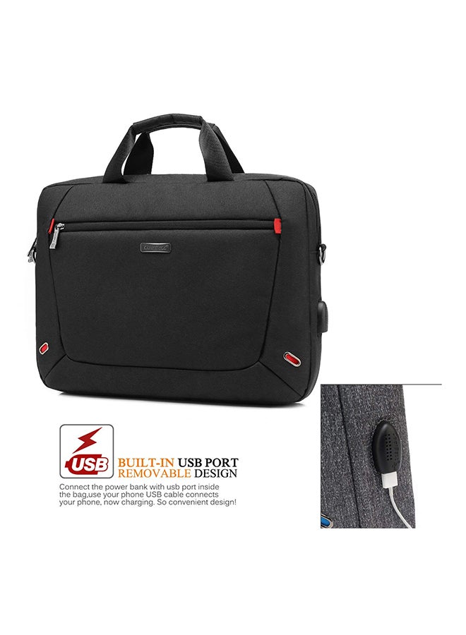CoolBELL Multicompartment Laptop Bag Black  - Image 3