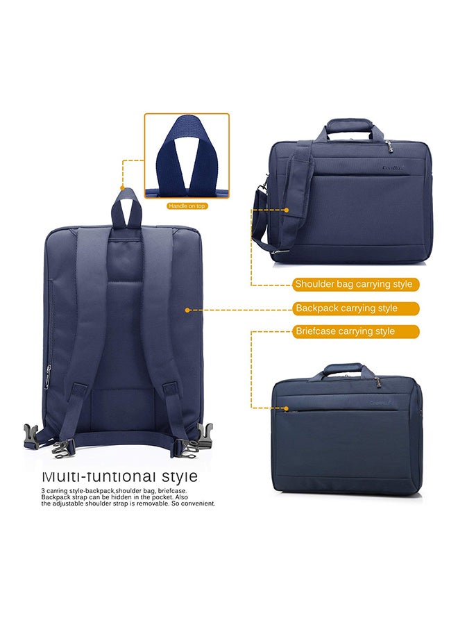 CoolBELL Convertible Multi-Functional Laptop Briefcase Blue - Image 2