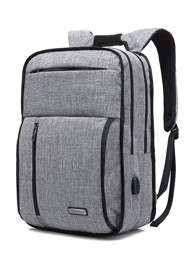 CoolBELL Multicompartment Laptop Backpack Grey - Image 1