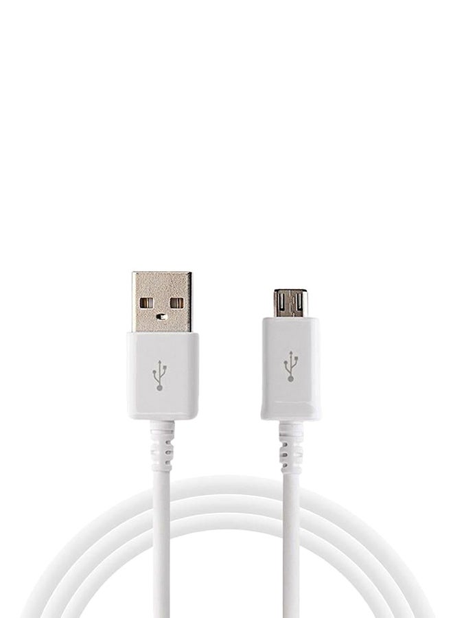 Fast Charging Micro USB Data Sync Charging Cable White