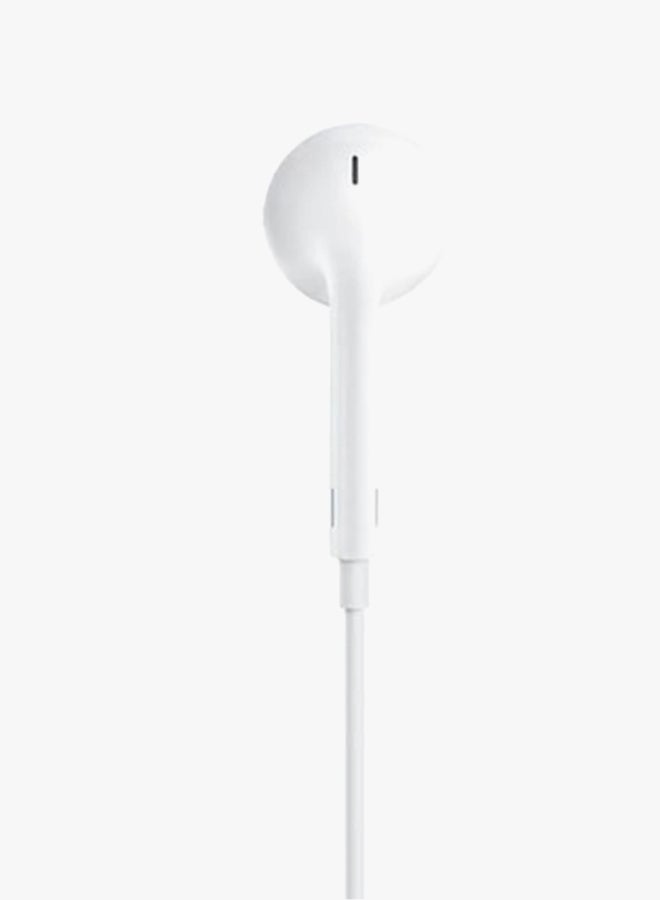 Generic In-Ear Earphones With Mic White  - Image 4