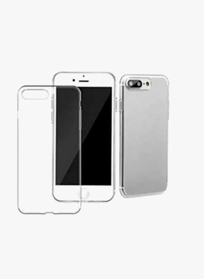 Generic - In-Ear Earphones For Apple iPhone 7 Plus With Protective Case Cover And Screen Glass White - Image 1