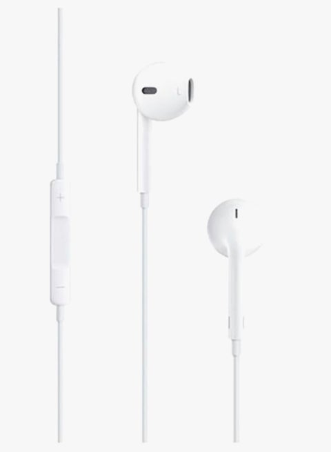 2-Piece Earbuds With Mic White