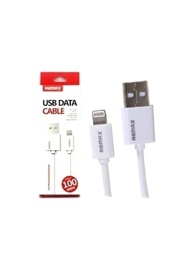 REMAX - 2-Piece Lightning USB Data Sync Charging Cable Set White - Image 1