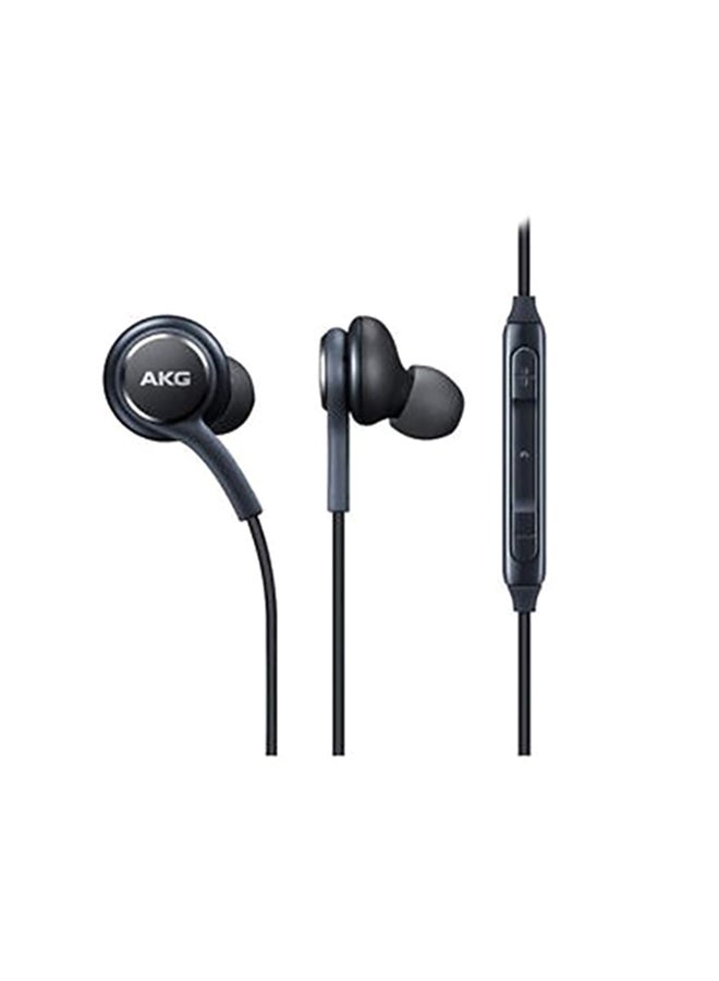 AKG In-Ear Earphones With Mic Black  - Image 1