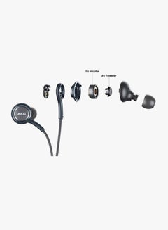 AKG In-Ear Earphones With Mic Black  - Image 2