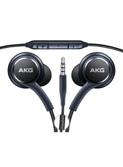 AKG In-Ear Earphones With Mic Black 
