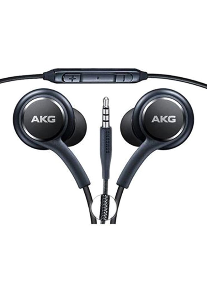 AKG In-Ear Earphones With Mic Black 