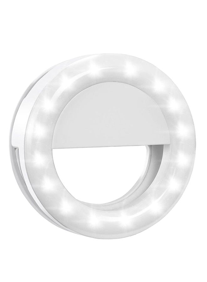 Generic LED Selfie Ring Light White 