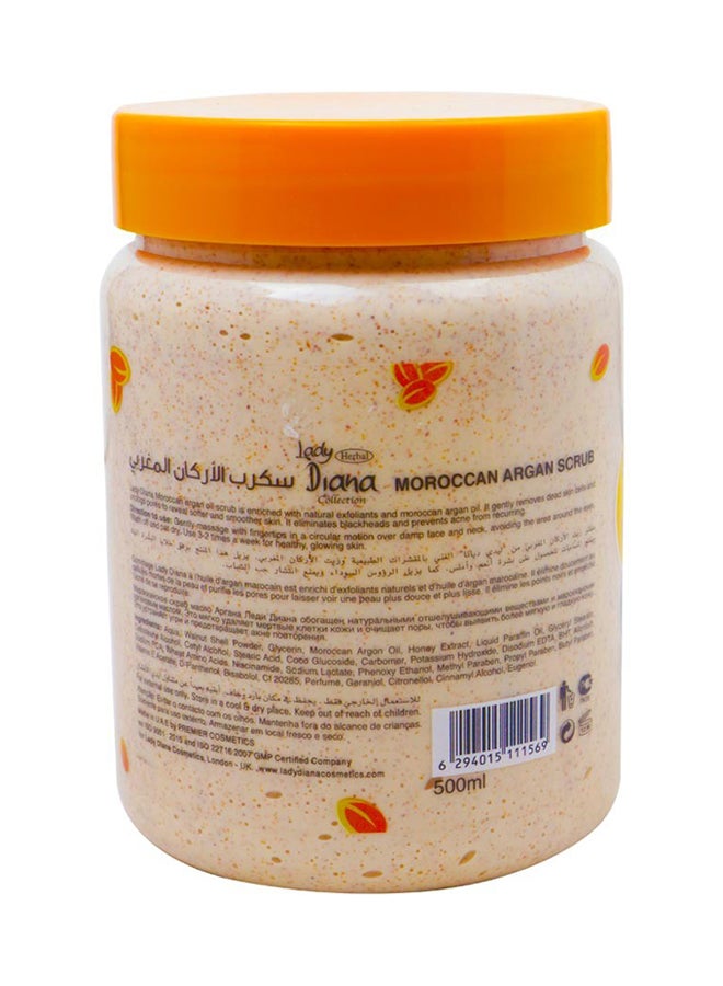 Lady Diana Herbal Moroccan Argan Scrub 500ml  - Image 2
