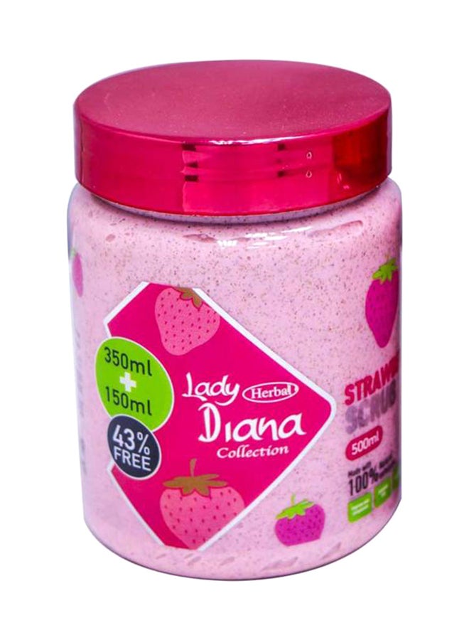 Lady Diana Strawberry Scrub 500ml  - Image 1