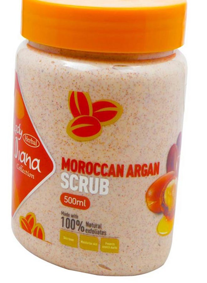 Lady Diana Herbal Moroccan Argan Scrub 500ml  - Image 3
