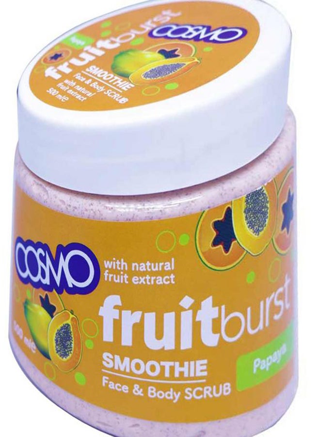 COSMO Papaya Scrub 500ml  - Image 3