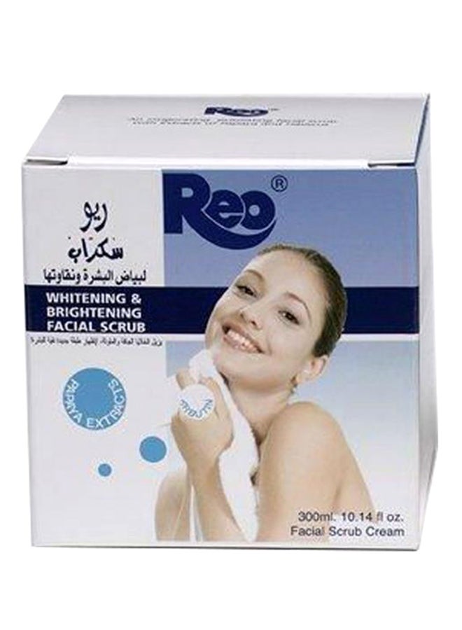 REO Whitening And Brightening Facial Scrub 300ml - Image 1