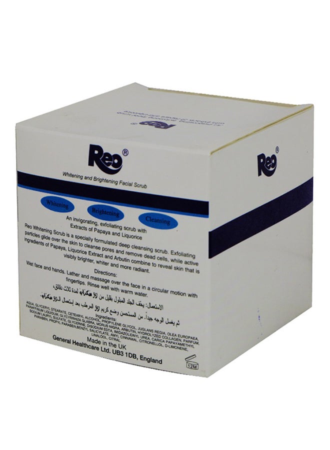 REO Whitening And Brightening Facial Scrub 300ml - Image 2