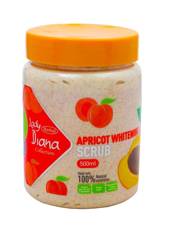 Lady Diana 12-Piece Apricot Whitening Scrub 12x500ml  - Image 1