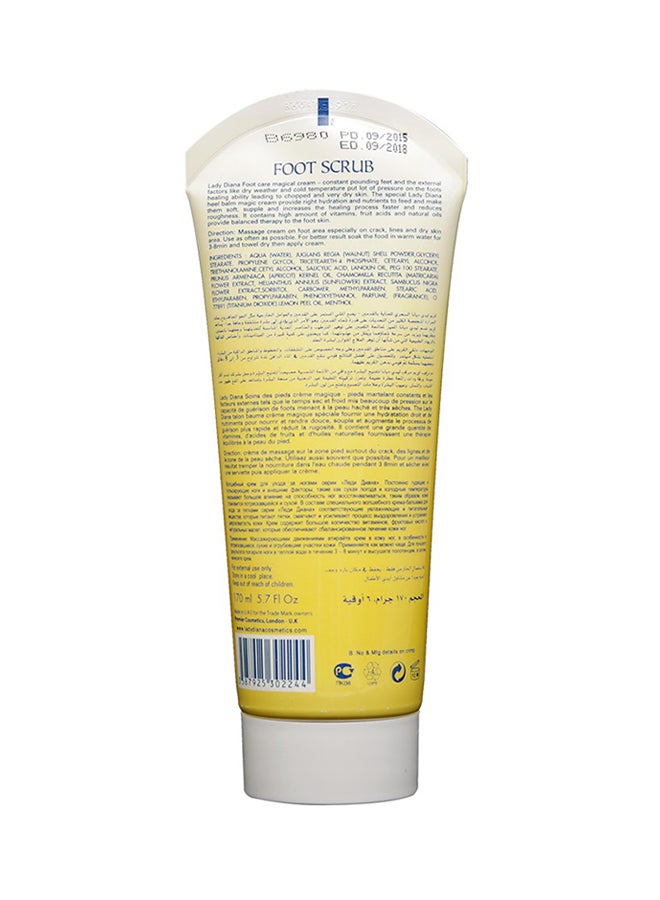 Lady Diana 12-Piece Anti-Stress Foot Scrub With Lemon And Ice Mint 12x170ml  - Image 2