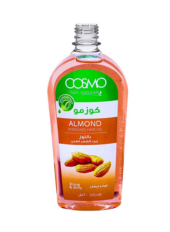 كوزمو زيت للشعر غني بخلاصة اللوز 200ملليلتر - Image 3