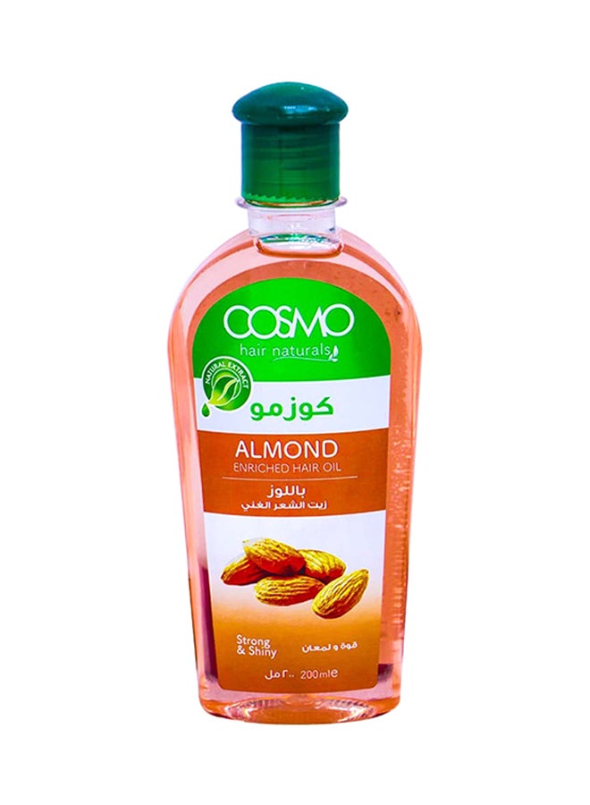 كوزمو زيت للشعر غني بخلاصة اللوز 200ملليلتر - Image 1