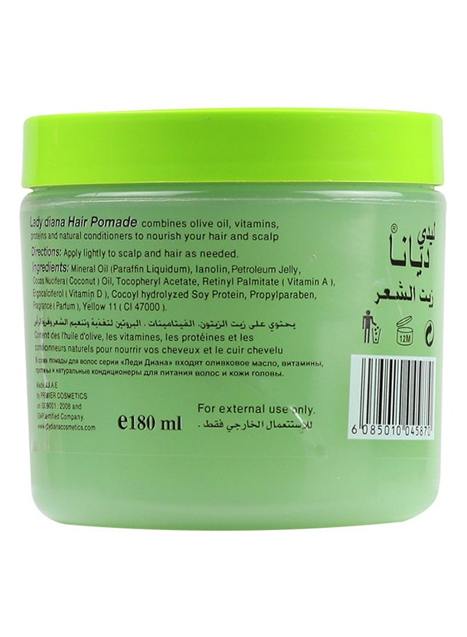Lady Diana - 12-Piece Olive Oil Hair Pomade 12x180ml - Image 1