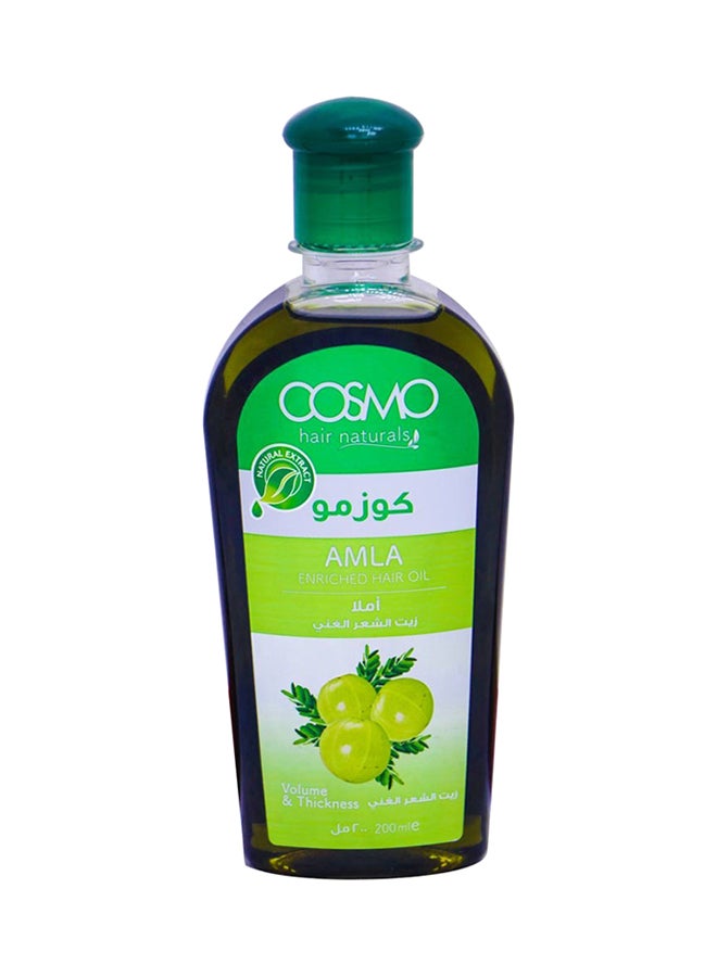 كوزمو 12 قطعة من زيت الشعر غني بالأملا 12x200ملليلتر - Image 1