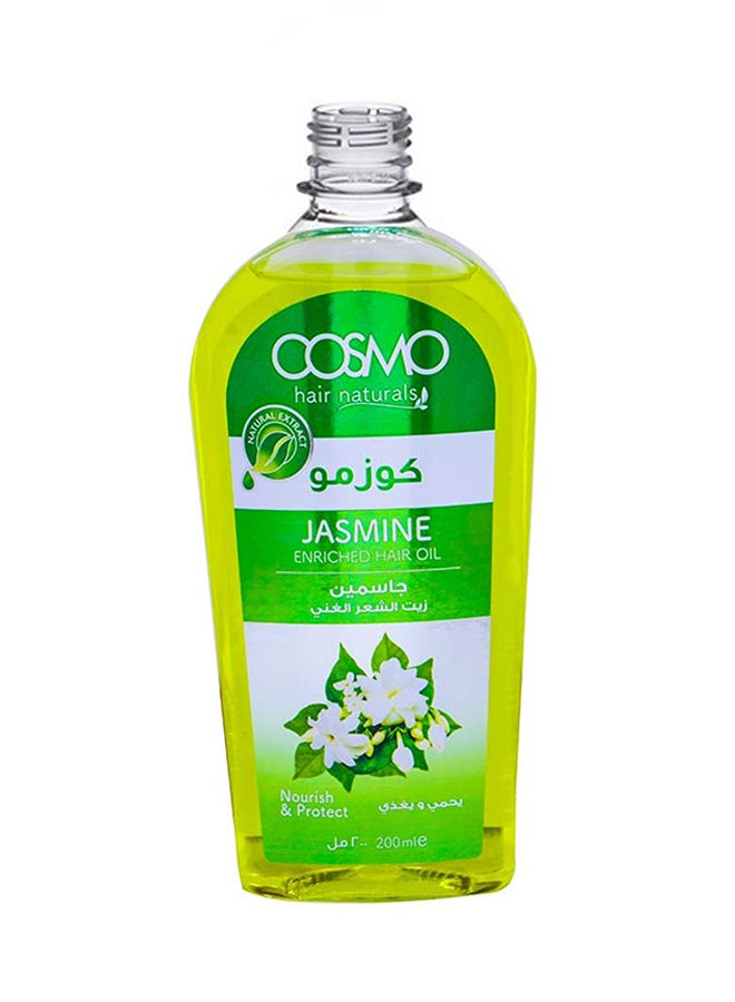 كوزمو زيت شعر غني بالياسمين من 12 قطعة 12x200ملليلتر - Image 3