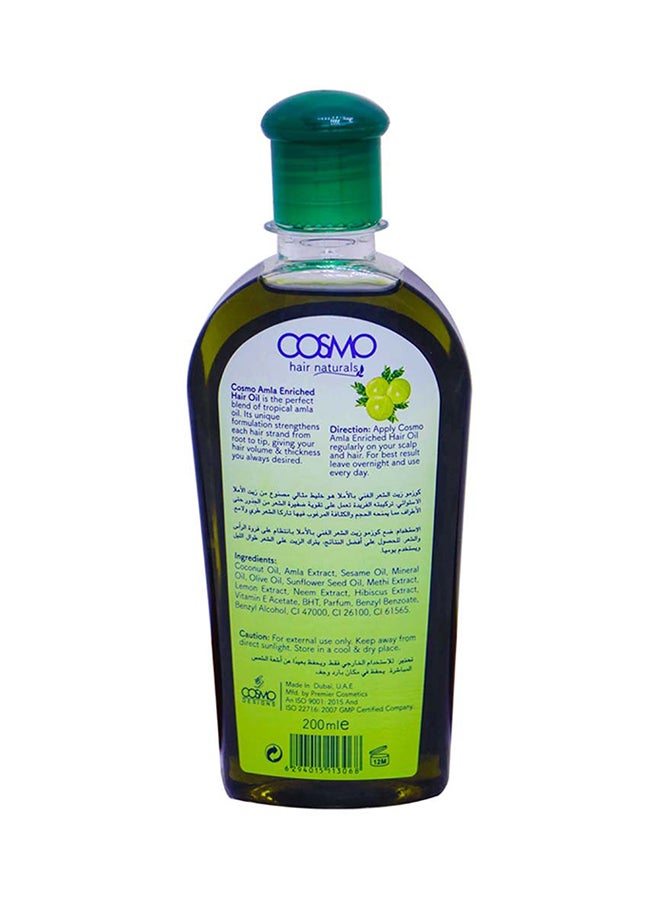 كوزمو 12 قطعة من زيت الشعر غني بالأملا 12x200ملليلتر - Image 2