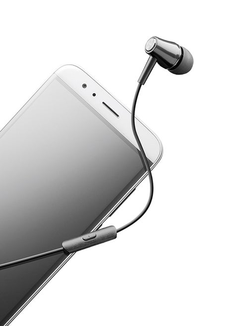 In-Ear Universal Earphones With Mono Microphone Grey