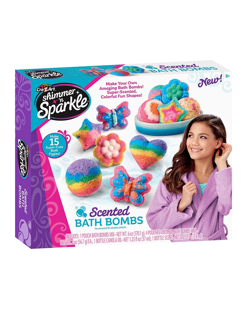 كري-زي-آرت كرة مواد عطرية للاستحمام من شيمر أن سباركل - Image 1