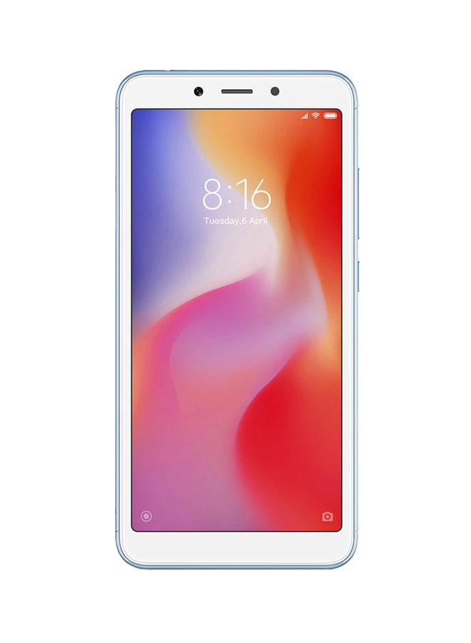 Xiaomi - Redmi 6 Dual SIM Blue 4GB RAM 64GB 4G LTE - Image 1