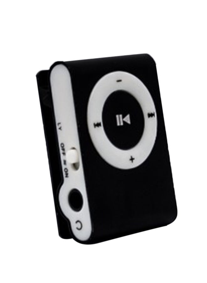 مشغل وسائط متعددة وMP3 مع سماعات للأذن MPB0B أسود - Image 1