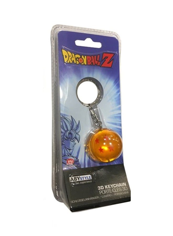 Abysse Corp Dragon Ball Z 3D Keychain Orange/Silver - Image 2