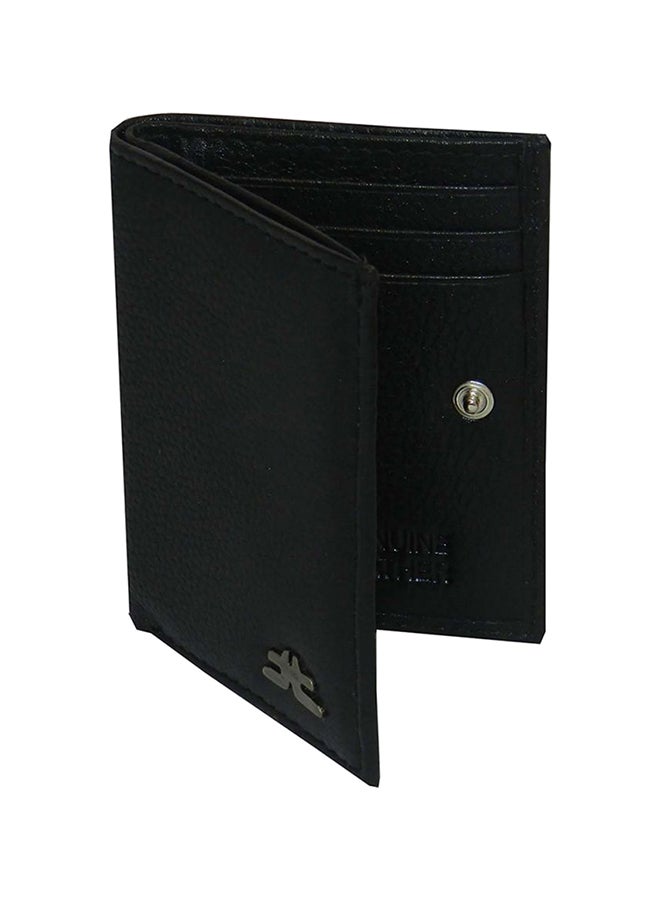 LAVERI LEATHER Leather Bi-Fold Wallet Black  - Image 3