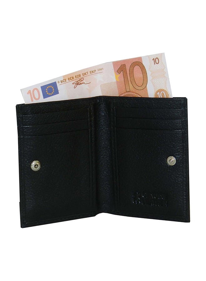 LAVERI LEATHER Leather Bi-Fold Wallet Black  - Image 5