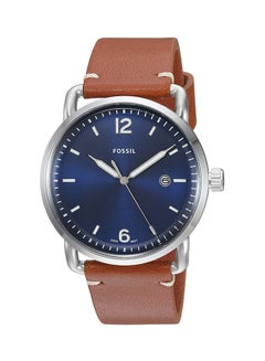 FOSSIL men Leather Analog Watch FS5325 - 42 mm - Brown  - Image 1