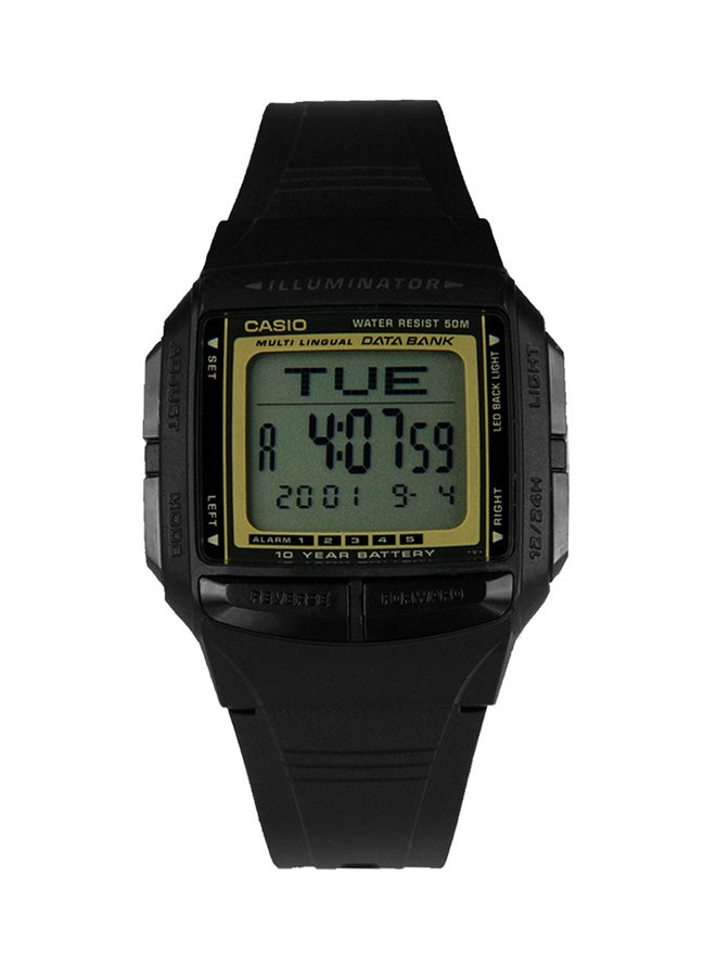 CASIO Men's Water Resistant Digital Watch DB-36-9AV - 32 mm - Black - Image 1