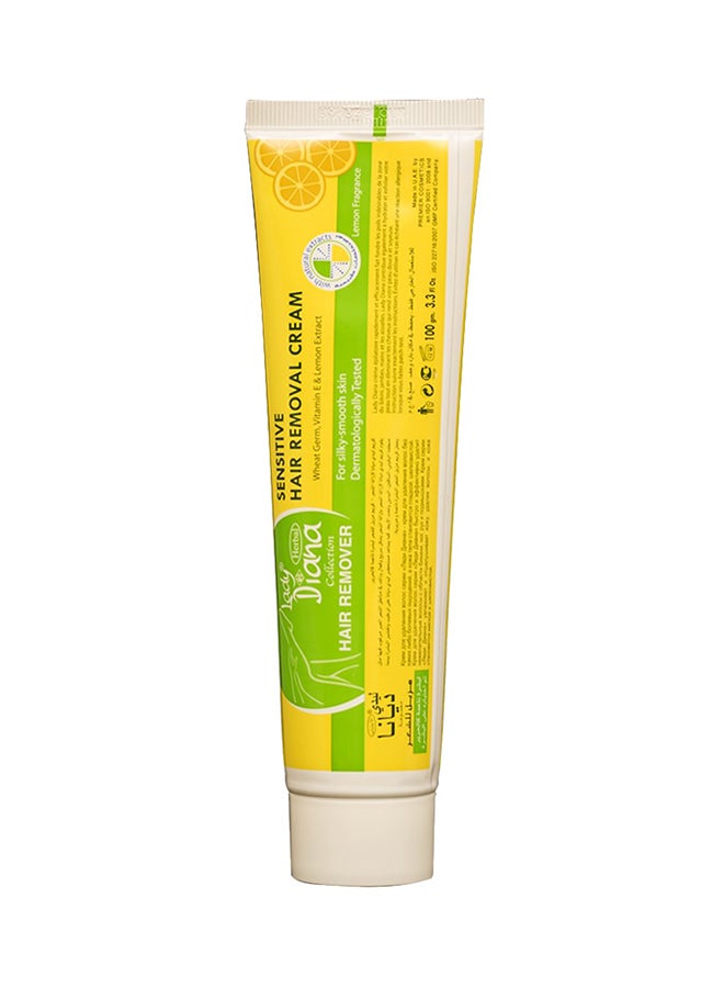 Lady Diana Sensitive Hair Removal Cream With Vitamin E And Lemon Extracts 100grams  - Image 1