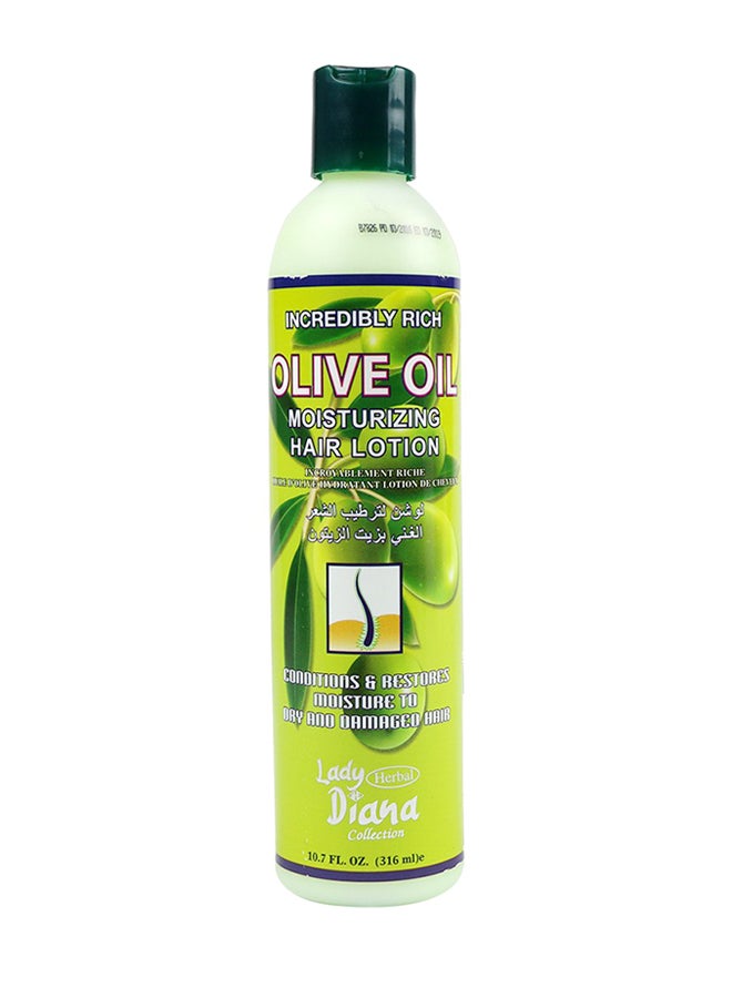 Lady Diana 12-Piece Olive Oil Moisturizing Hair Lotion 316ml  - Image 1