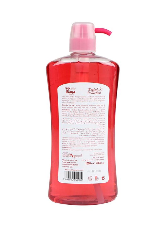Lady Diana 12-Piece Botanical Rose Shine Shampoo 1000ml  - Image 2